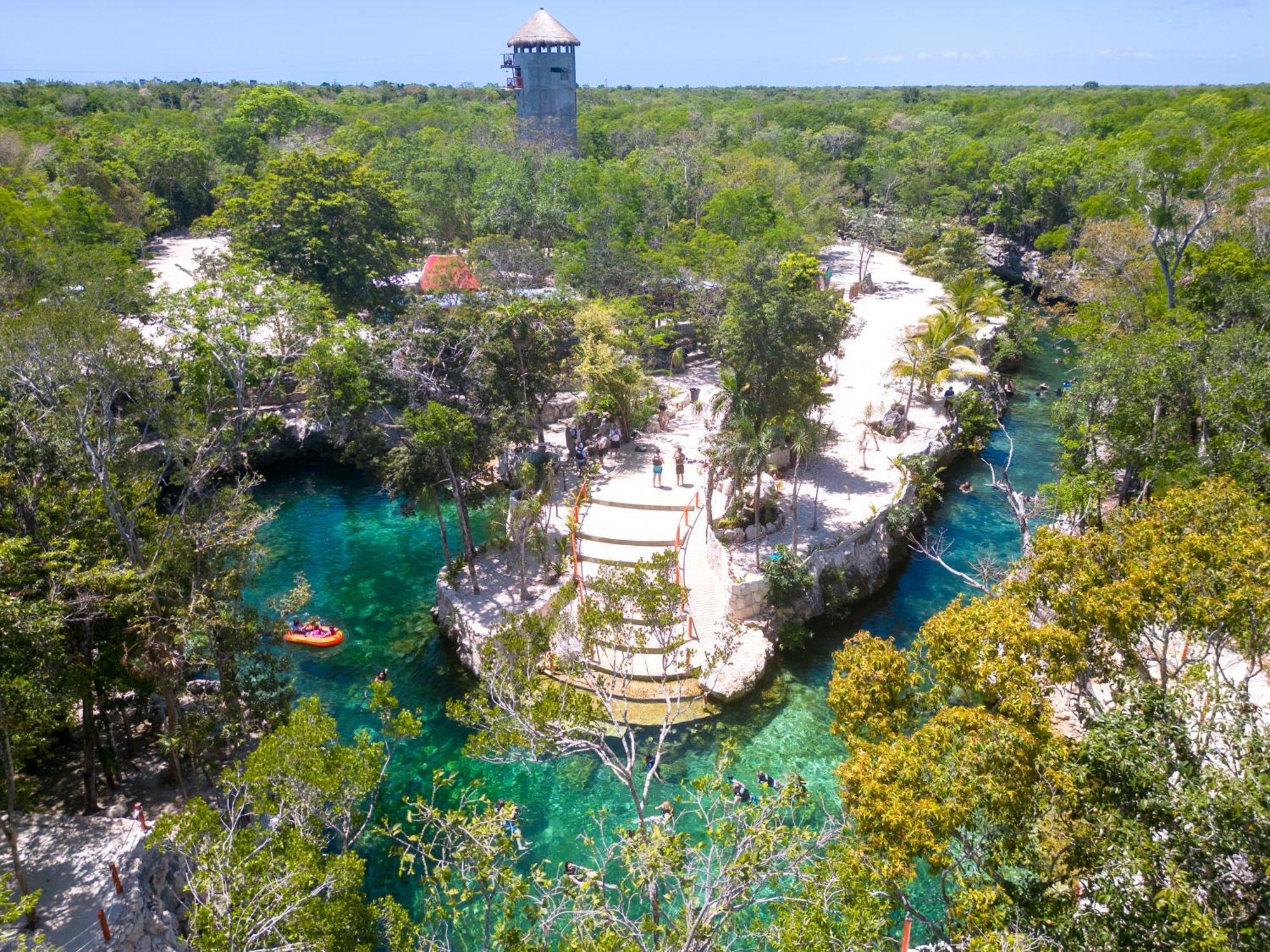 Hotel Casa Tortuga Tulum - Cenotes Park Inclusive 外观 照片 Cenote