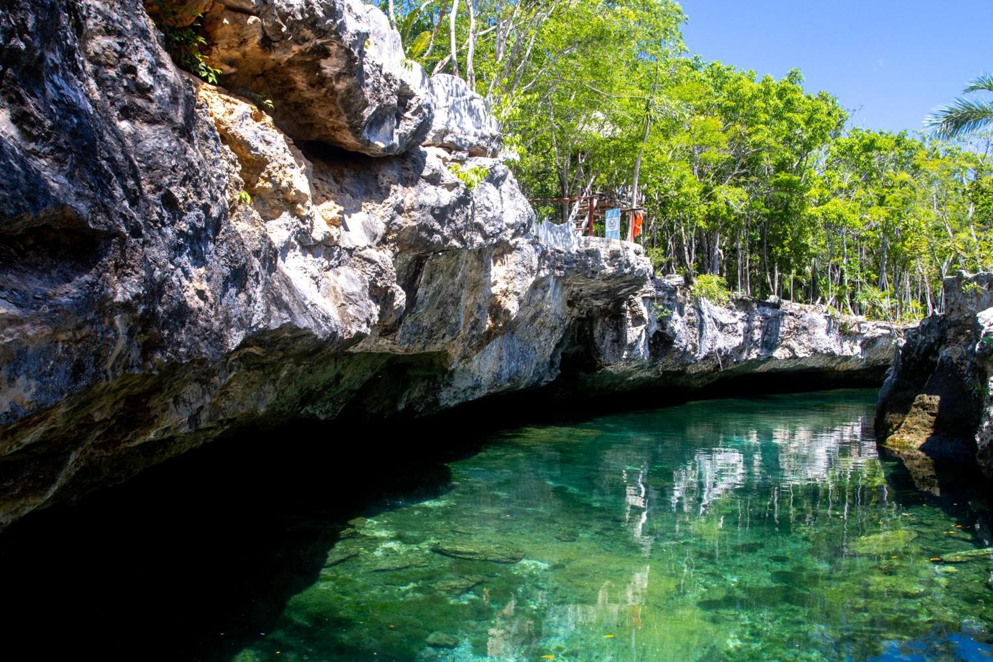 Hotel Casa Tortuga Tulum - Cenotes Park Inclusive 外观 照片 Cenote