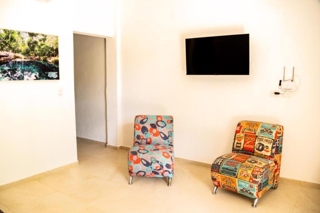Hotel Casa Tortuga Tulum - Cenotes Park Inclusive 外观 照片 A room at the center